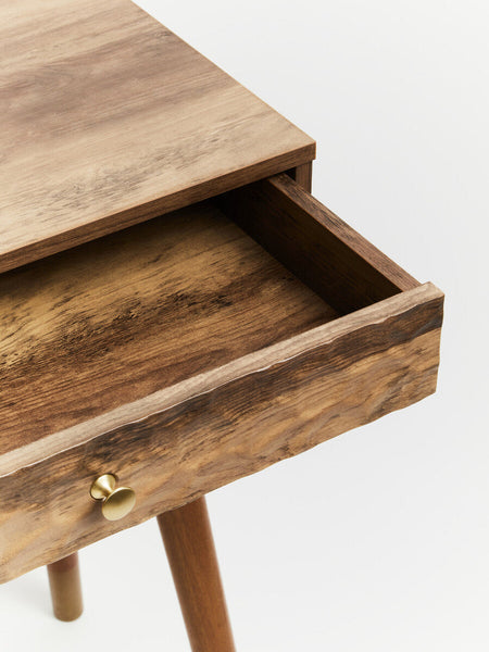 Frida Wood Veneer Console Table with 2 Drawers