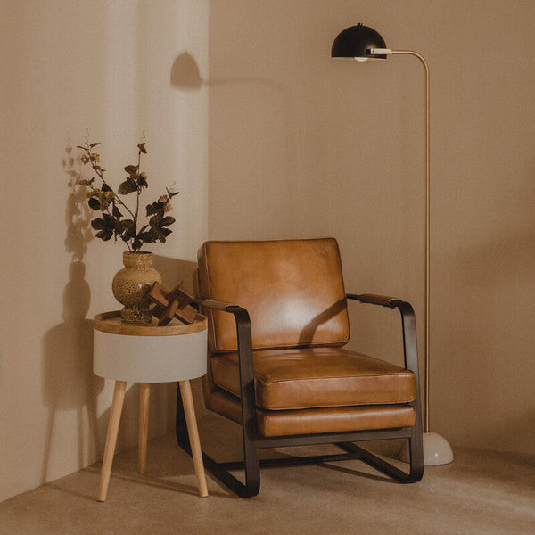 Viborg Storage Side Table