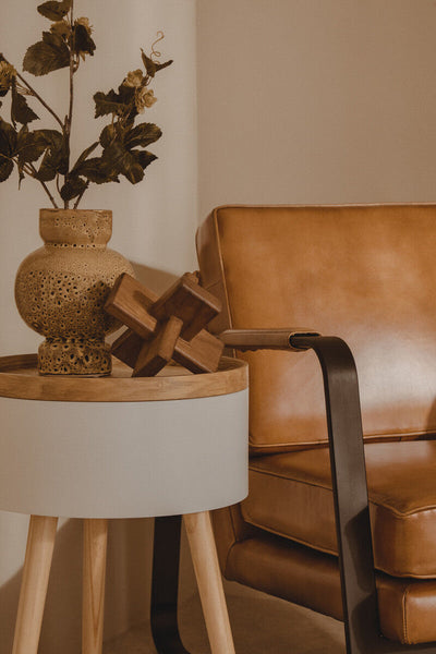 Viborg Storage Side Table