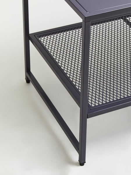 Acero Grey Metal Coffee Table