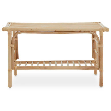 Mataram Natural Rattan Rectangular Coffee Table