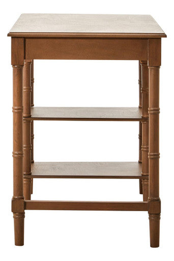 One Drawer Natural Wooden Desk | Heritage