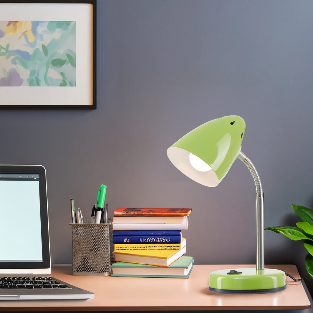 Green Gloss Desk Lamp | Flexi
