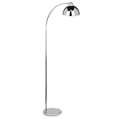 Chrome Metal Floor Lamp | Calle