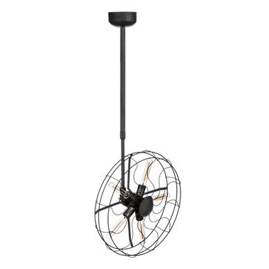 Vintage Fan Design Ceiling Light | Trissoni