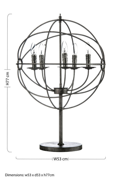 5 Arm Table Lamp | Orbital
