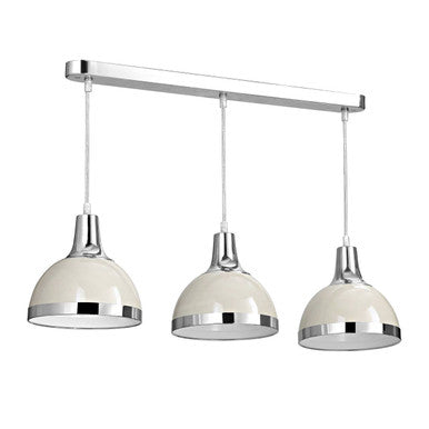 Vermont 3 Clay Colour Shades Pendant Light