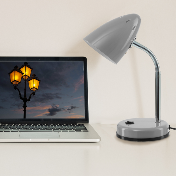 Grey Desk Lamp | Flexi