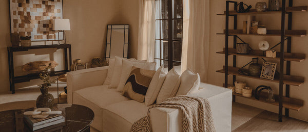 Lucas Natural and Black Table Lamp