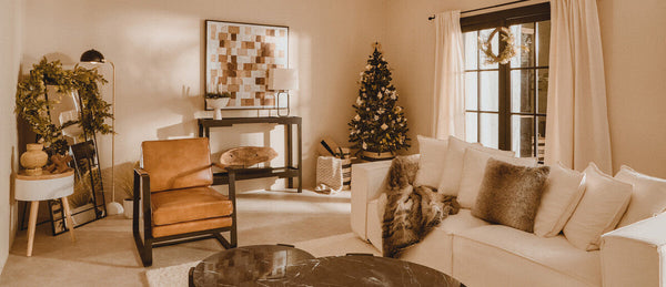 Lucas Natural and Black Table Lamp