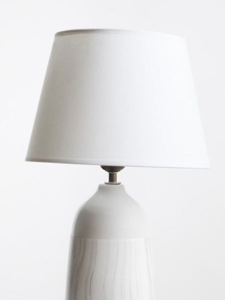 White Ceramic Table Lamp | Welma