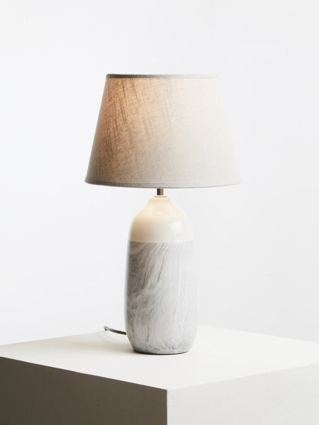 Beige Ceramic Table Lamp | Welma