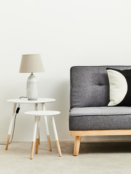 Beige Ceramic Table Lamp | Welma