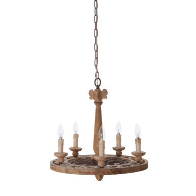 Paxton 5 Arm Chandelier