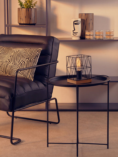 Black Metal Table Lamp | Bode