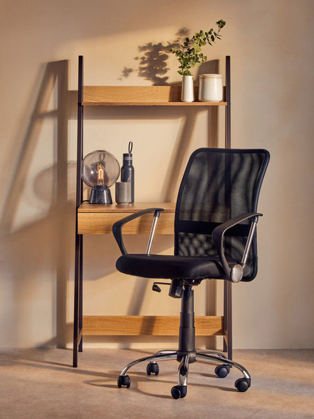 Lamonte Globe Lamp with Black Marble Base