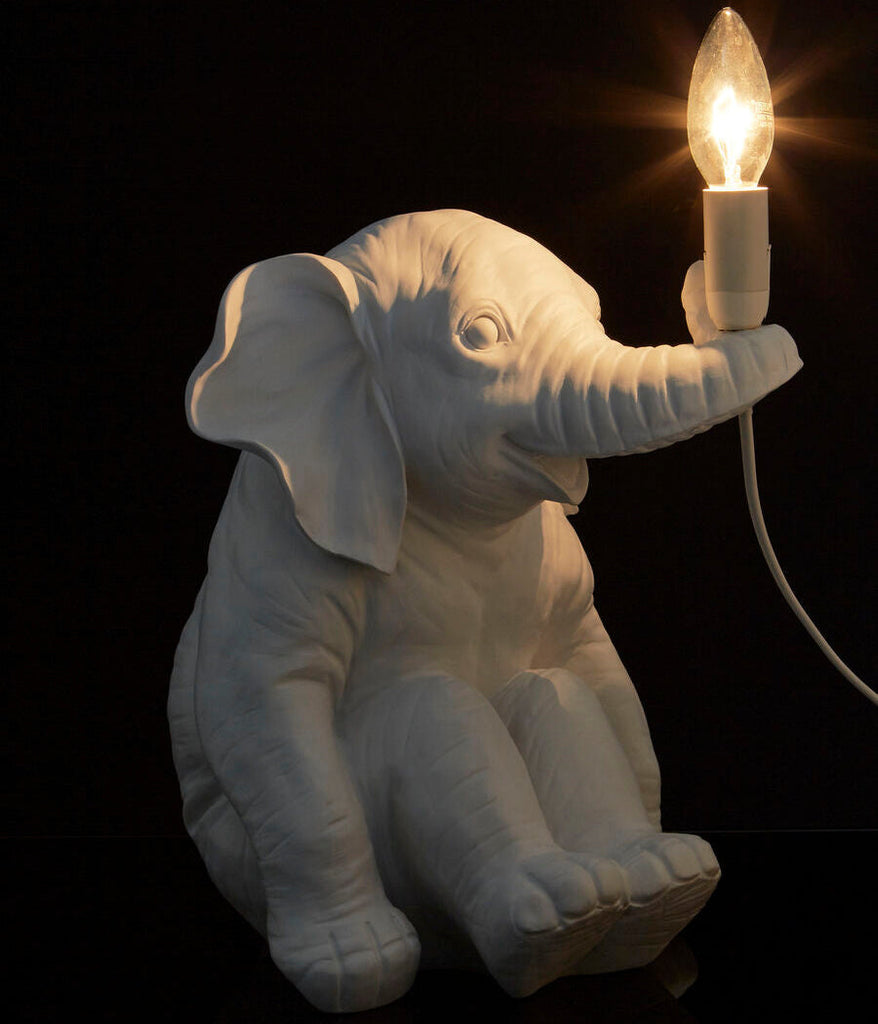 Elephant Table Lamp | Boho