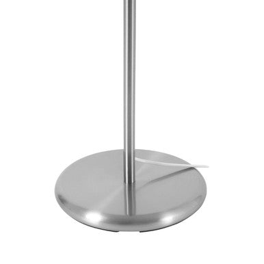 Forma Grey Waffle Effect Shade Floor Lamp