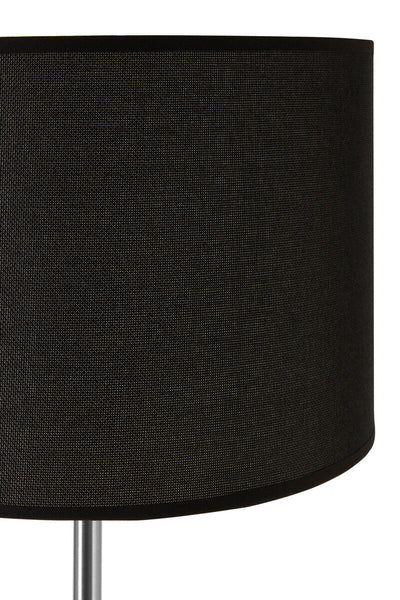 Forma Black Waffle Effect Shade Floor Lamp