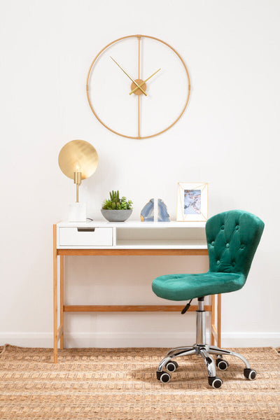 Table Lamp with White Marble Base | Saramis