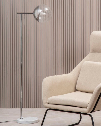 Chrome Finish Floor Lamp | Revive