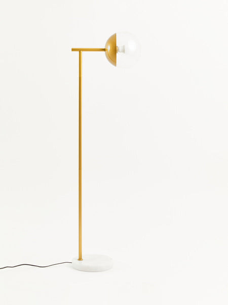 Gold Finish Metal Floor Lamp | Revive