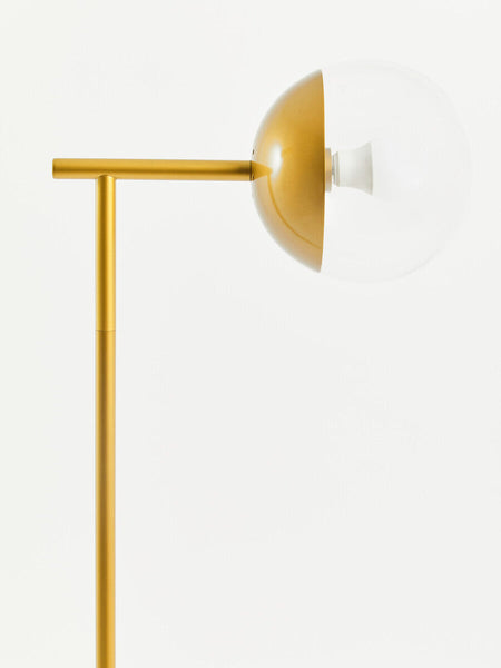 Gold Finish Metal Floor Lamp | Revive