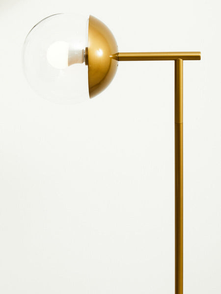 Gold Finish Metal Floor Lamp | Revive