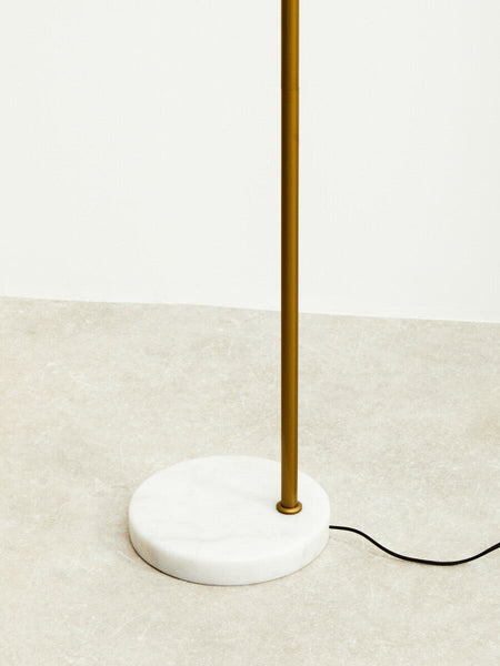 Gold Finish Metal Floor Lamp | Revive