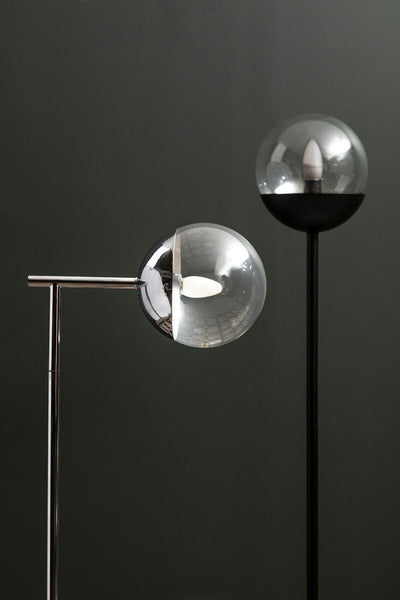 Black Finish Metal Floor Lamp | Revive