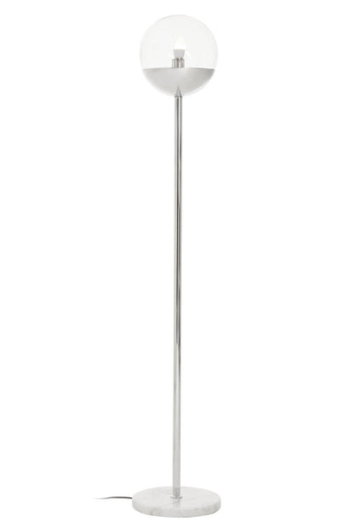 Chrome Finish Metal Floor Lamp | Revive