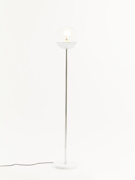 Chrome Finish Metal Floor Lamp | Revive