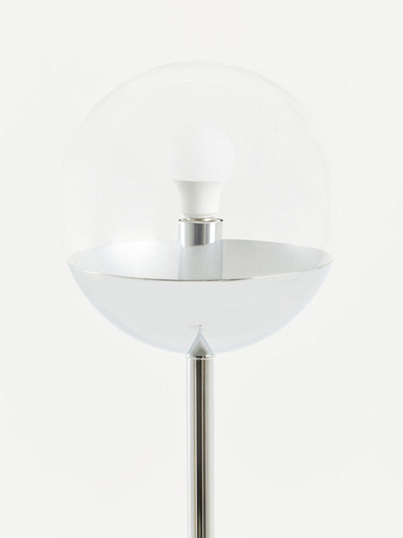 Chrome Finish Metal Floor Lamp | Revive