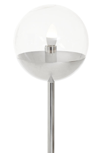 Chrome Finish Metal Floor Lamp | Revive