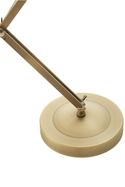 Adjustable  Desk Lamp in Brass Finish | Jasper