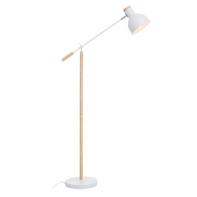 Stockholm Matte White Floor Lamp