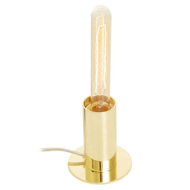 Shiny Brass Finish Table Lamp | Stockholm