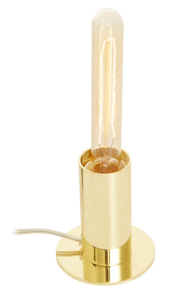 Shiny Brass Finish Table Lamp | Stockholm