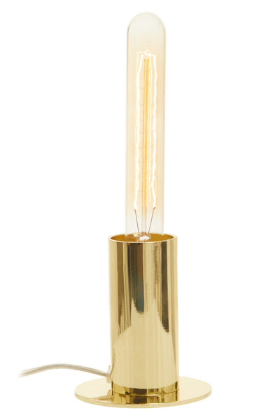 Shiny Brass Finish Table Lamp | Stockholm