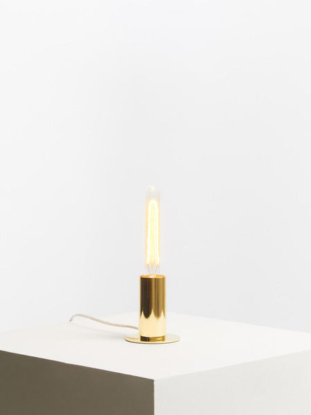 Shiny Brass Finish Table Lamp | Stockholm