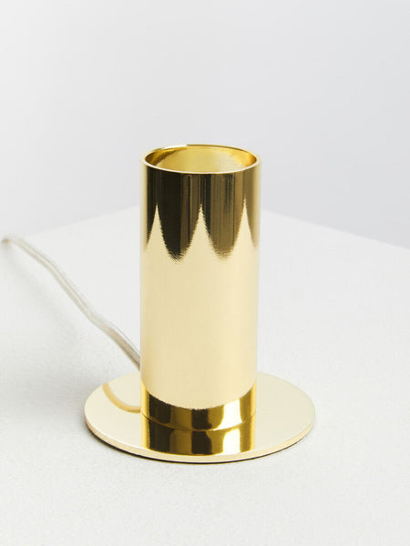Shiny Brass Finish Table Lamp | Stockholm