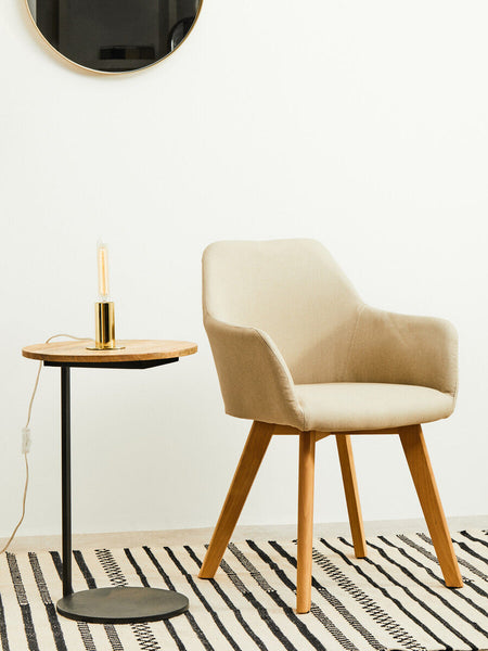 Shiny Brass Finish Table Lamp | Stockholm