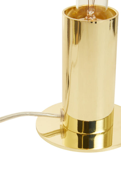 Shiny Brass Finish Table Lamp | Stockholm