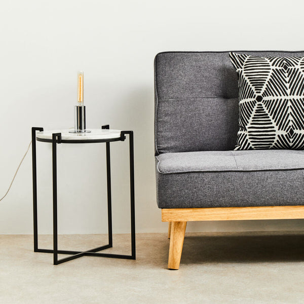 Chrome Finish Table Lamp | Stockholm