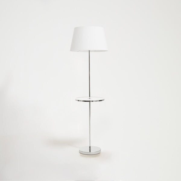 Chrome Finish Tapered Floor Lamp | Stockholm