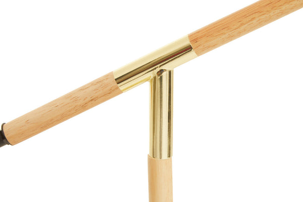 Adjustable Desk Lamp in Shiny Brass Finish | Stockholm