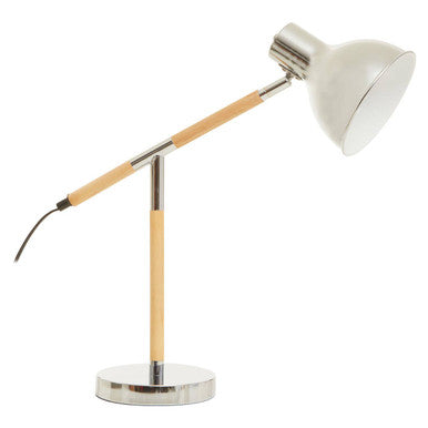 Stockholm Adjustable Desk Lamp in  Chrome Finish