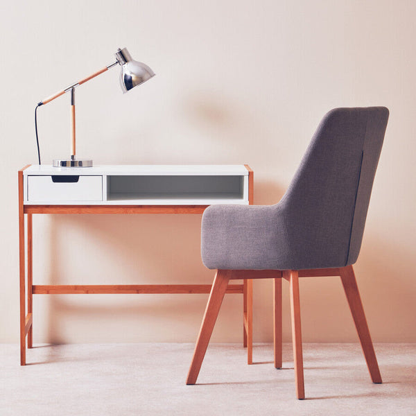Adjustable Desk Lamp in Chrome Finish | Stockholm
