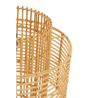 Jaya Natural Rattan Overlapping Pendant Lamp