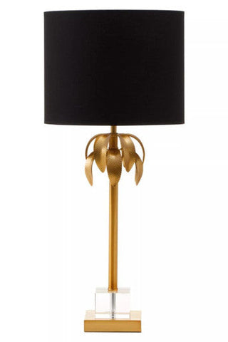 Herta Gold Metal Finish Table Lamp